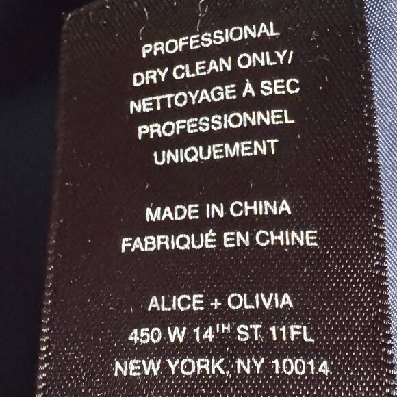 Alice + Olivia Box Pleat Skirt in Venetian Butterfly Paradise - Women's 8 - Picture 11 of 11